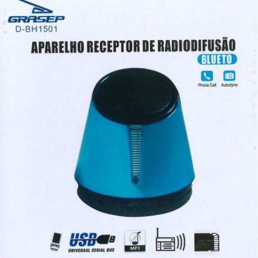 Aparelho receptor de radiodifusão Grasep por Fael Cases e Multi Assistência Loja II