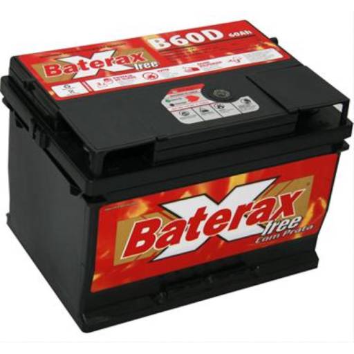 Bateria Baterax 60ah por Baterauto Baterias