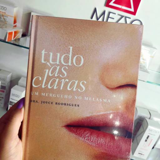 Livro Tudo as Claras, um mergulho no Melasma em Americana, SP por Mezzo Dermocosméticos Americana 