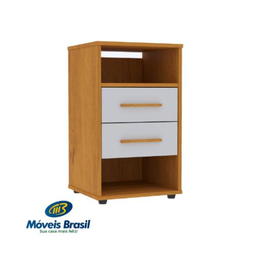 Mesa de cabeceira Mirarack Monet por Móveis Brasil