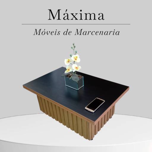 Mesa de Centro Ripada Premium – Sofisticação em Ibirité, MG