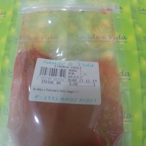 Pimenta chilli por Saúde e Vida