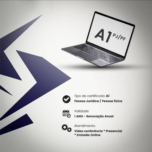 Certificado digital pessoa jurídica A1
