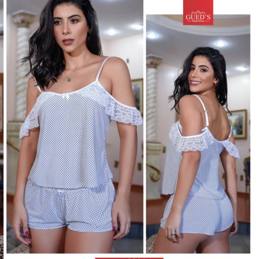 2314 - BABY DOLL RENDA NO OMBRO
