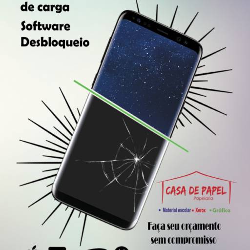 MANUTENÇÃO DE CELULAR por Casa de Papel Papelaria