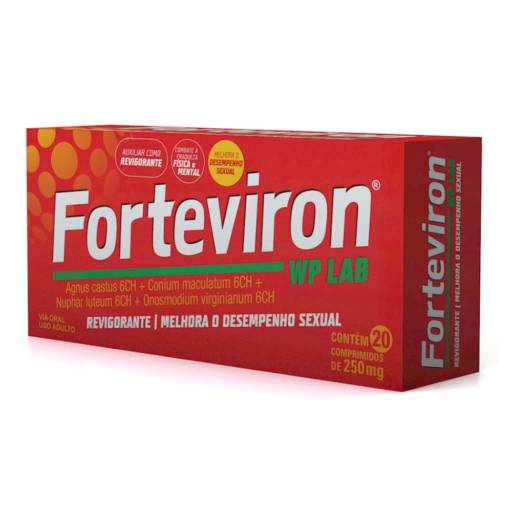 Forteviron - 20 comprimidos em Atibaia, SP por Farmalu - Farmácia de Manipulação
