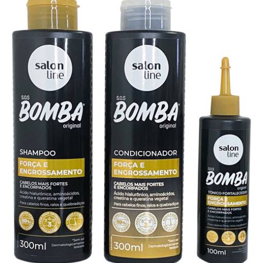 Linha Força e Engrossamento Salon Line 